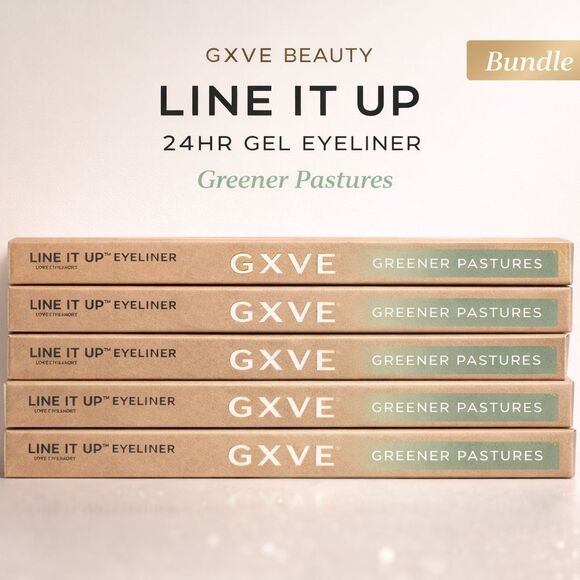 GX by Gwen Stefani Other - GXVE Line It Up 24HR Gel Eyeliner Greener Pastures Bundle of 6 NEW